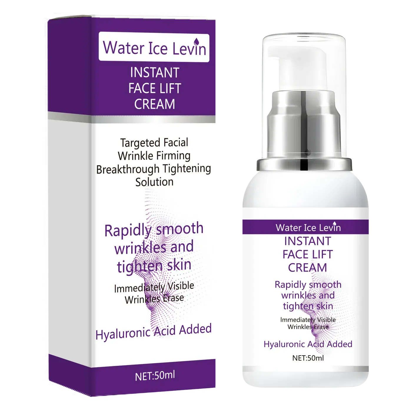 Instant Face Lift Cream – Firming & Wrinkle Smoothing with Hyaluronic Acid