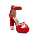 Ladies High Heel Sandals – Summer Fashion Footwear