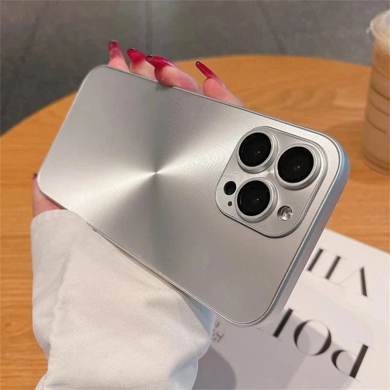 Laser CD Pattern Matte IPhone Case.