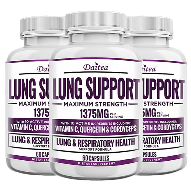 Lung & Breathing Support Supplement – Cleansing & Detox Formula