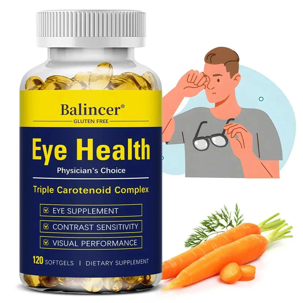 Lutein 20mg + Zeaxanthin 4mg – Eye Health & Vision Support Supplement