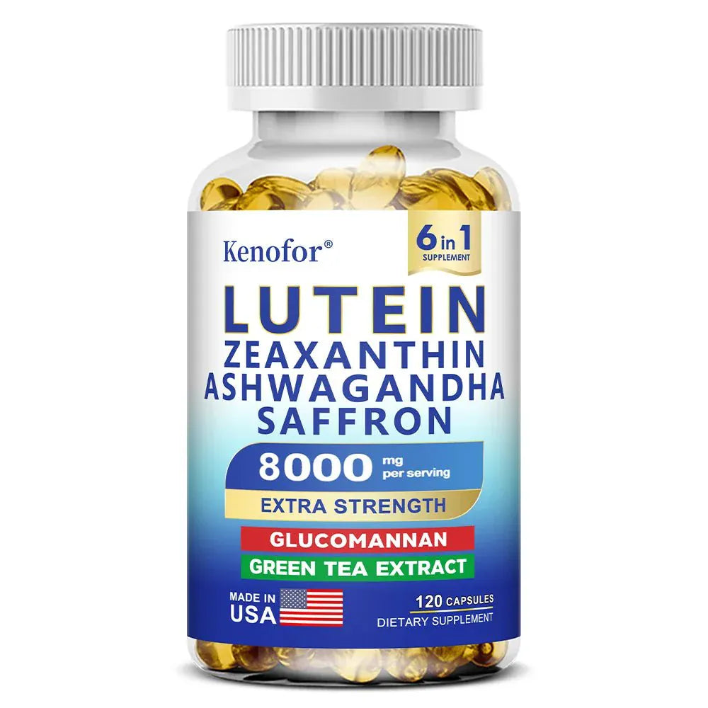 Lutein & Zeaxanthin Capsules – Eye Health & Vision Support for Adults