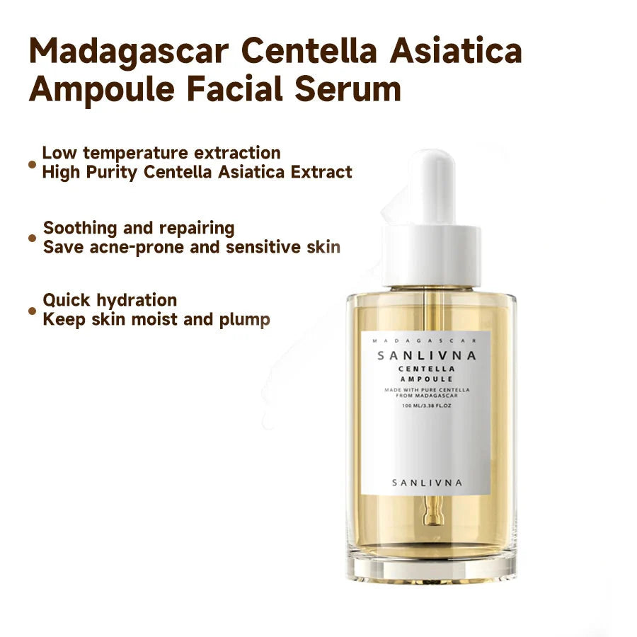 Madagascar Centella Asiatica Ampoule Facial Serum.