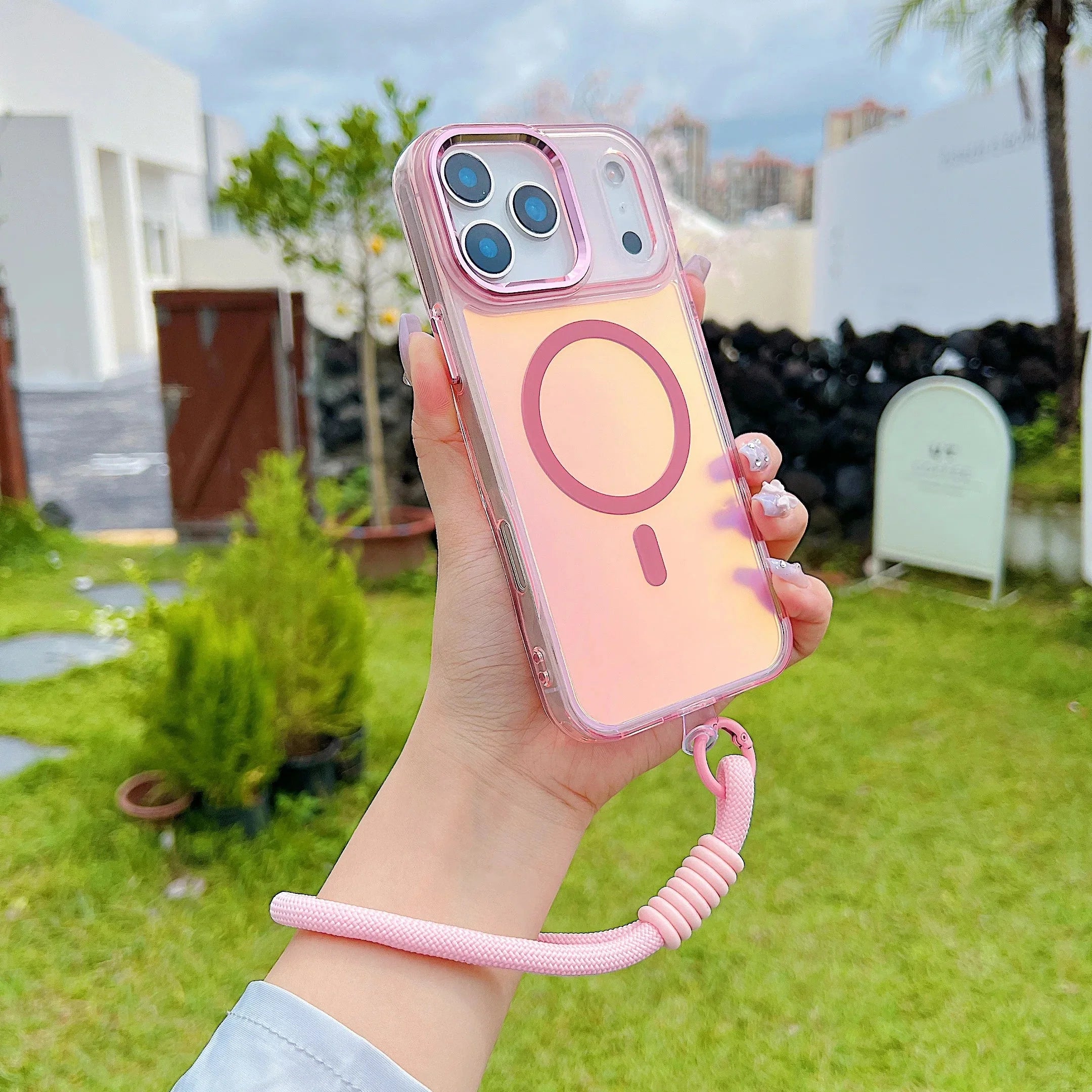 Magnetic Shockproof Hard Bumper Phone case