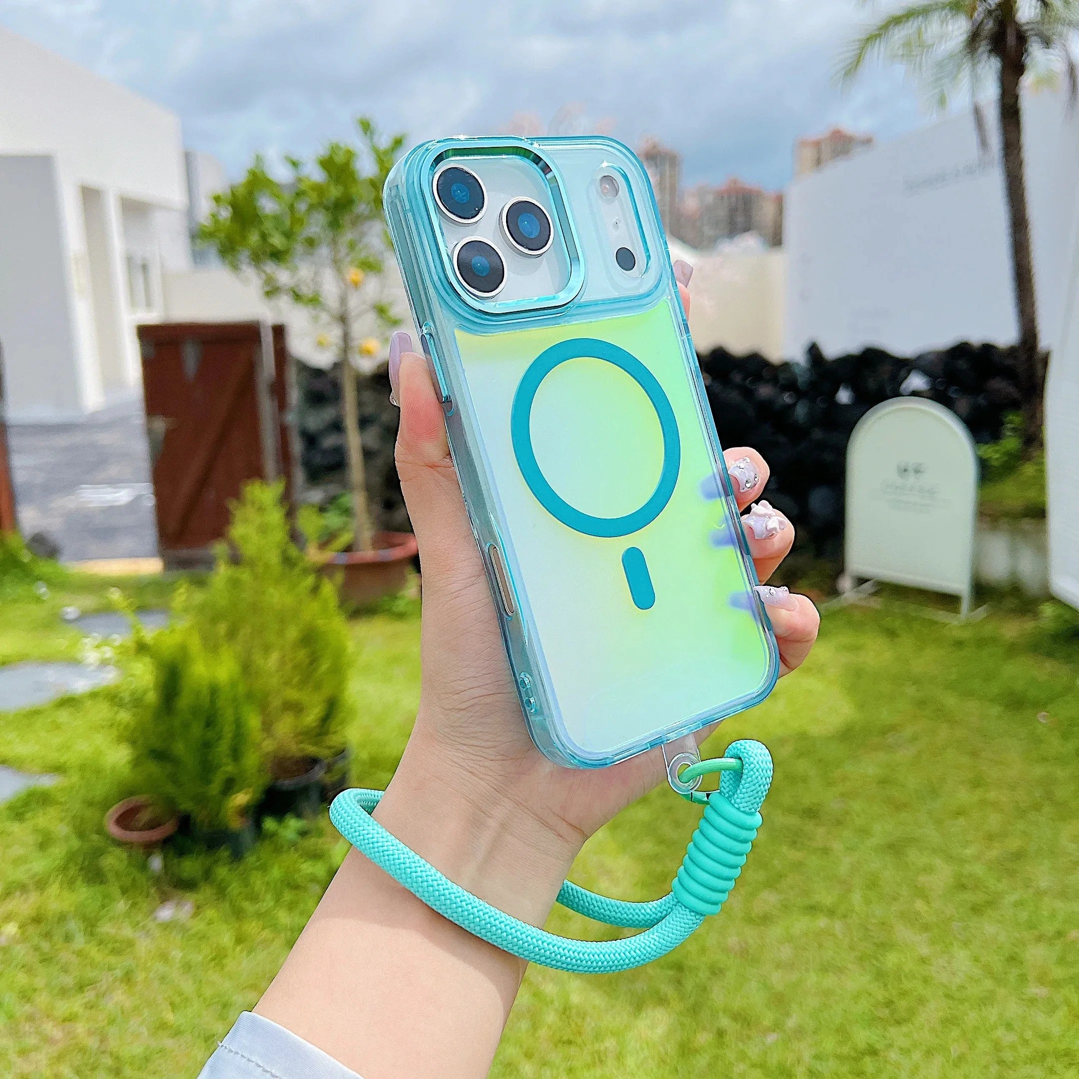 Magnetic Shockproof Hard Bumper Phone case