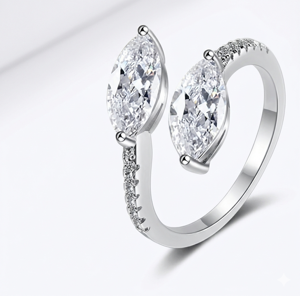 Maison Novaire 3.26ct Moissanite Ring