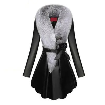 Maison Novaire Women's Faux Fur Winter Coat