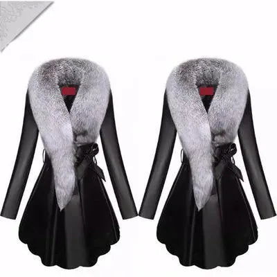 Maison Novaire Women's Faux Fur Winter Coat