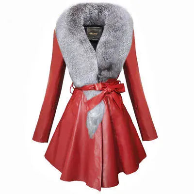 Maison Novaire Women's Faux Fur Winter Coat