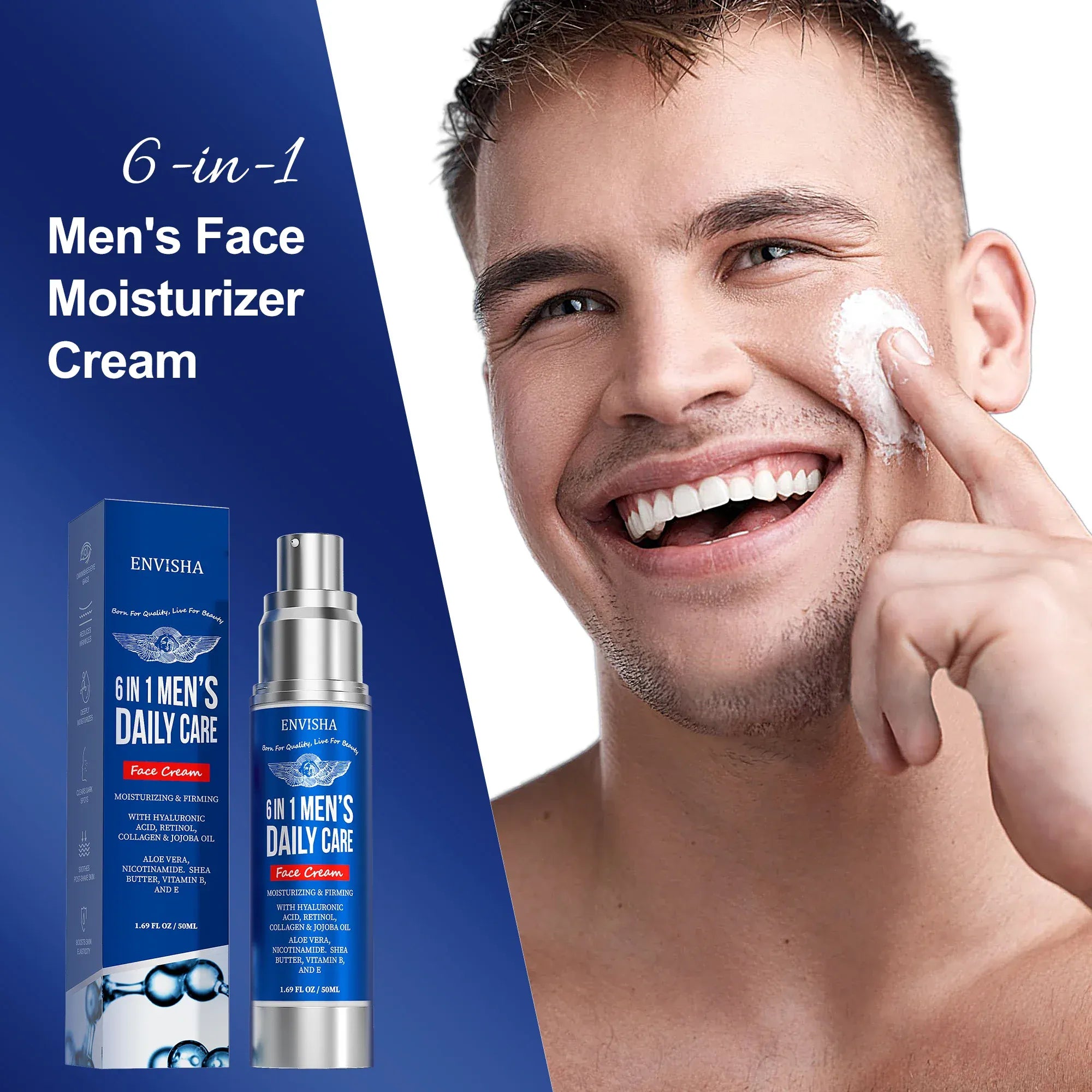 Men’s 6-in-1 Face Cream – Anti-Aging & Firming
