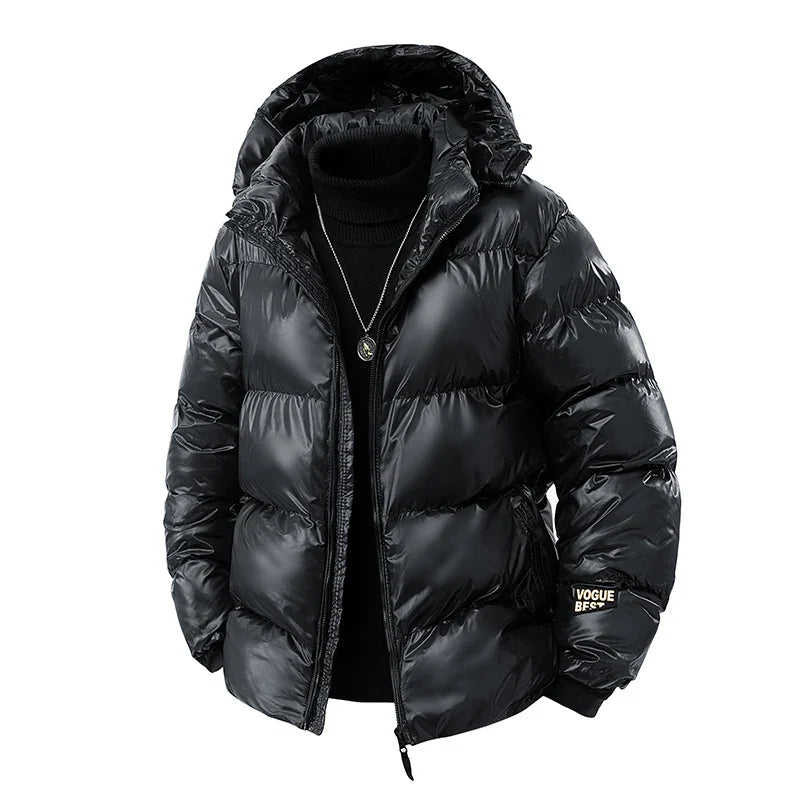 Men’s Hooded Padded Winter Jacket