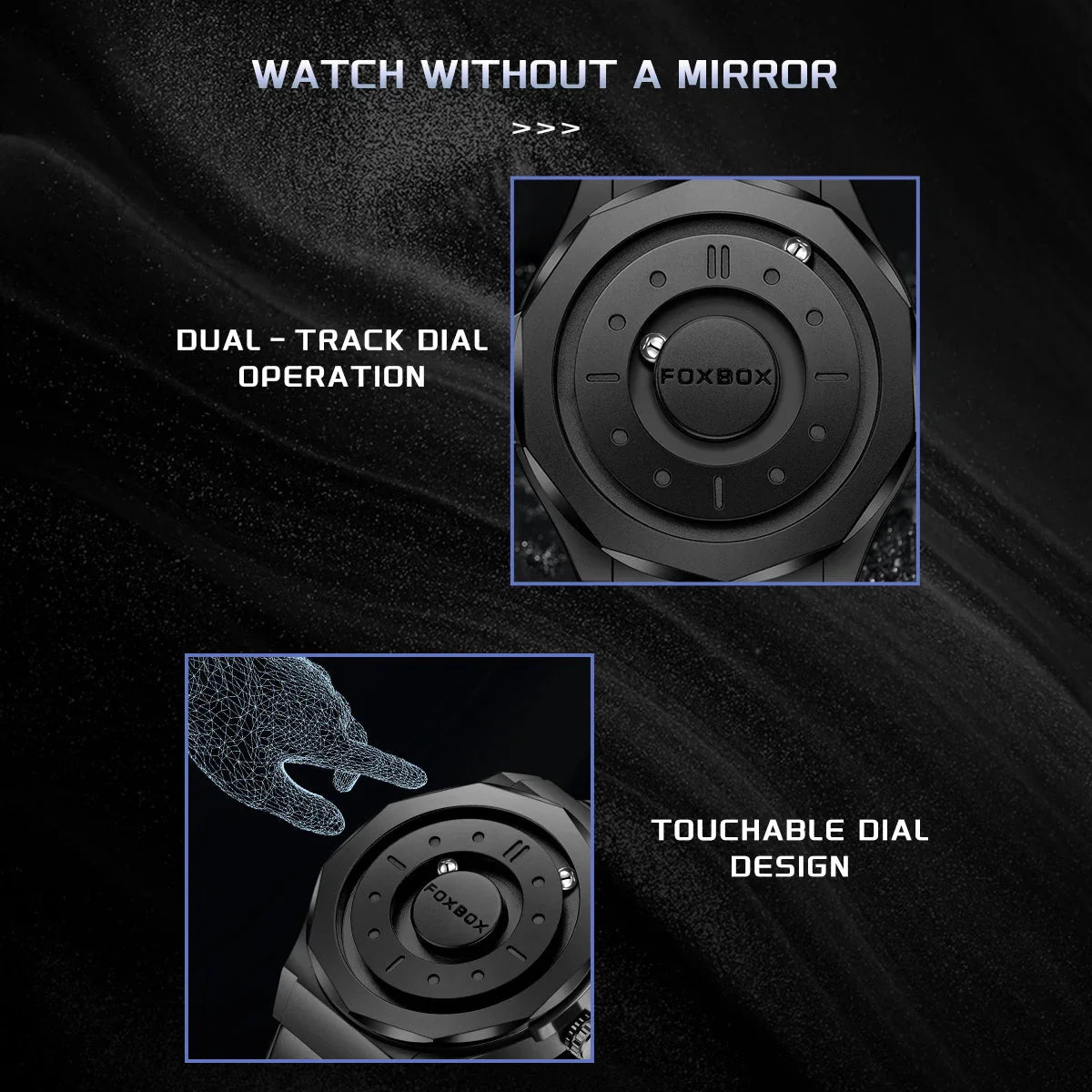 Men's Stainless Steel Quartz Watch.