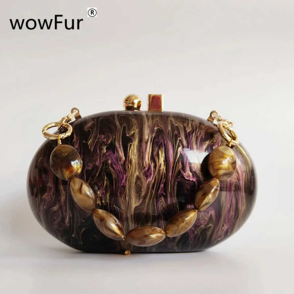 Mini &nbsp;Acrylic Ladies Clutch Purse