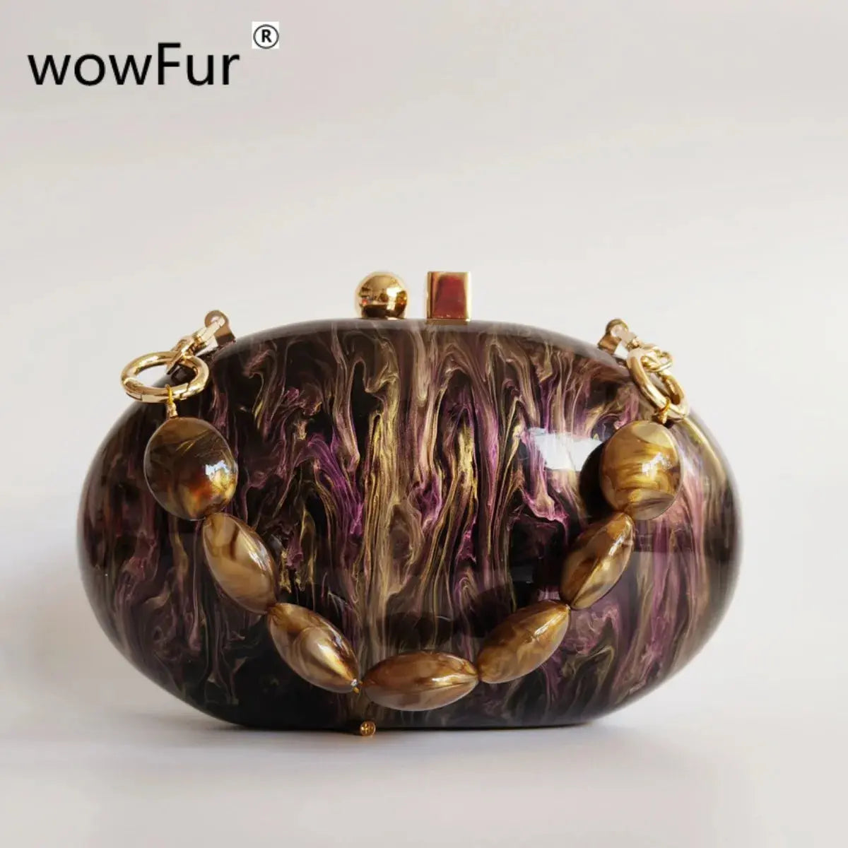 Mini &nbsp;Acrylic Ladies Clutch Purse