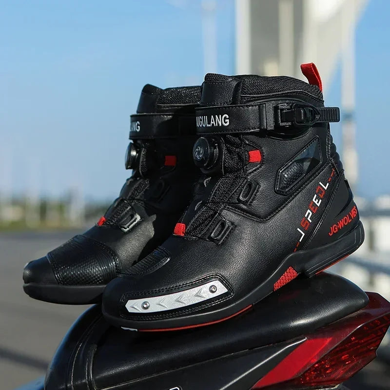 Moto Ankle Boots Men