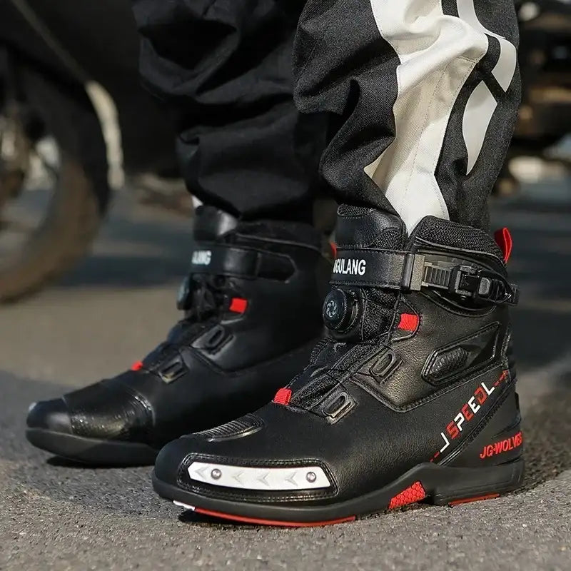 Moto Ankle Boots Men