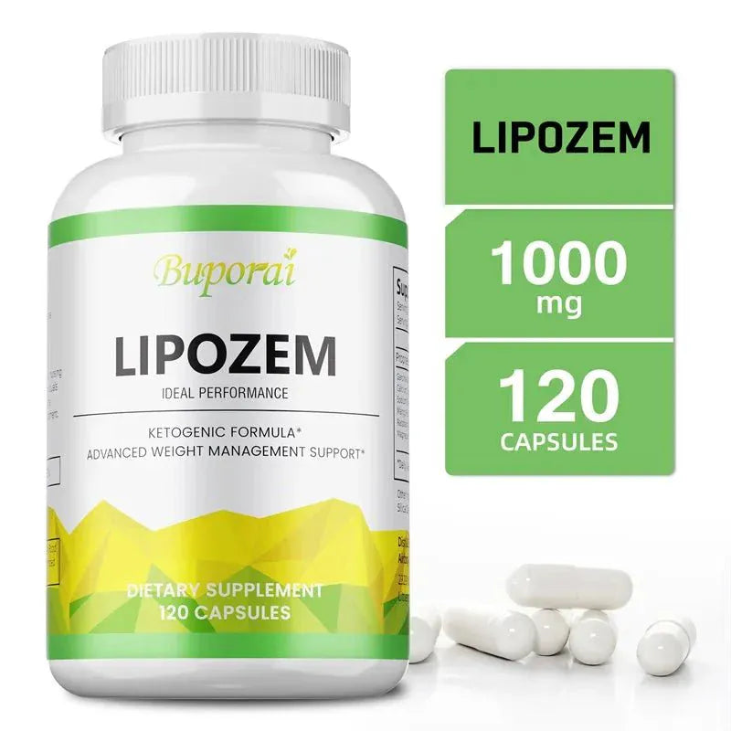 Natural Lipozem Capsules – Fat Burner, Appetite Suppressant & Metabolism Booster