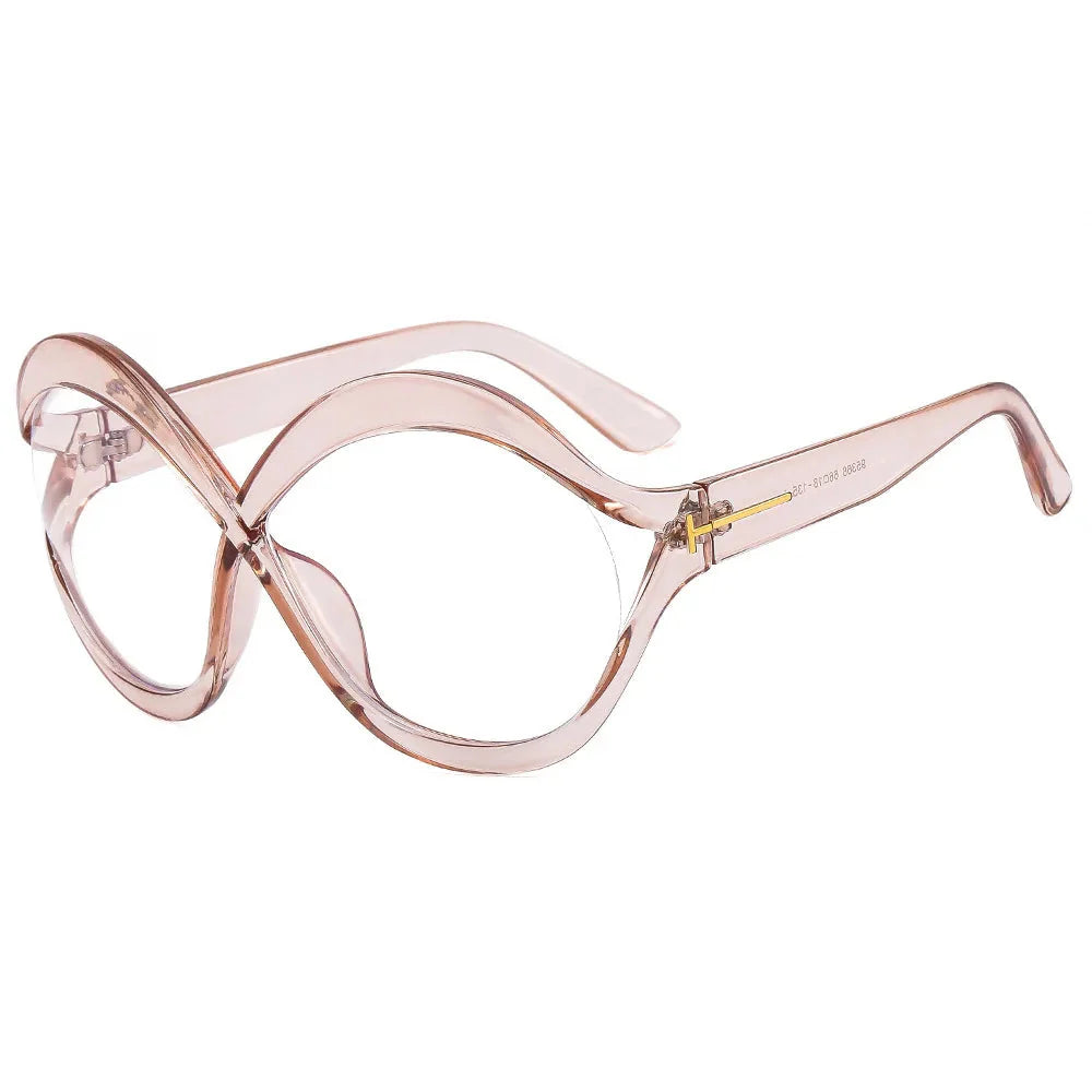 New Oversized Circular Frame Sunglasses for Women