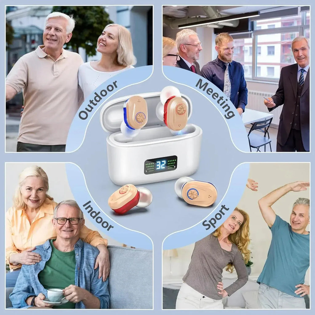 Noise-cancelling Hearing enhancer for Seniors.
