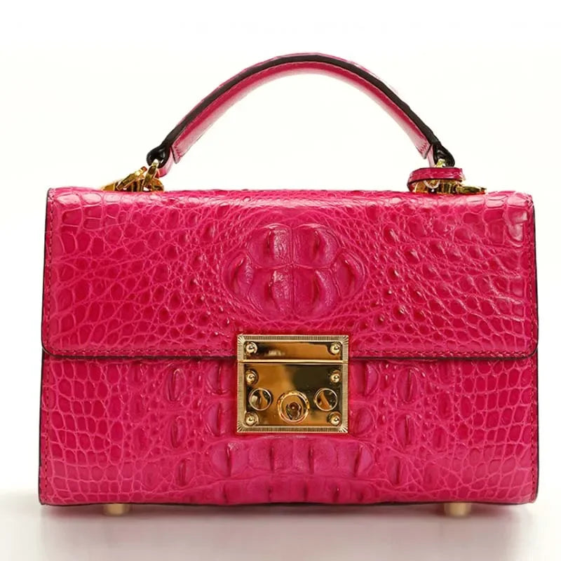Ourui Genuine Leather Flap Bag | Women Single Shoulder Handbag