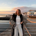 Oversize Long Winter Coat for Women
