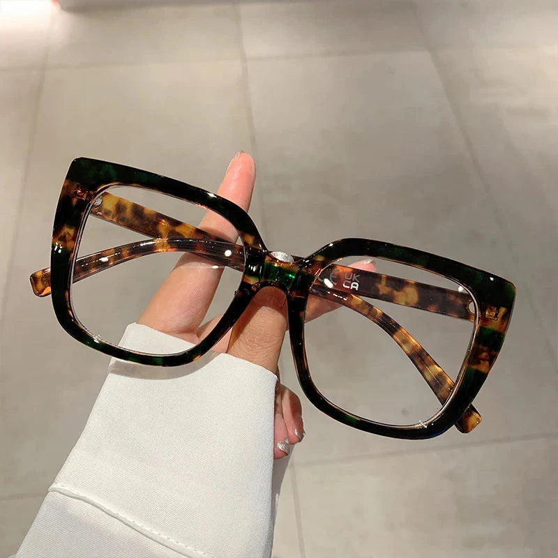 Oversized Square Eyeglasses Frames.