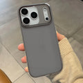 Plain Color HD Transparent Case For iPhone 17.