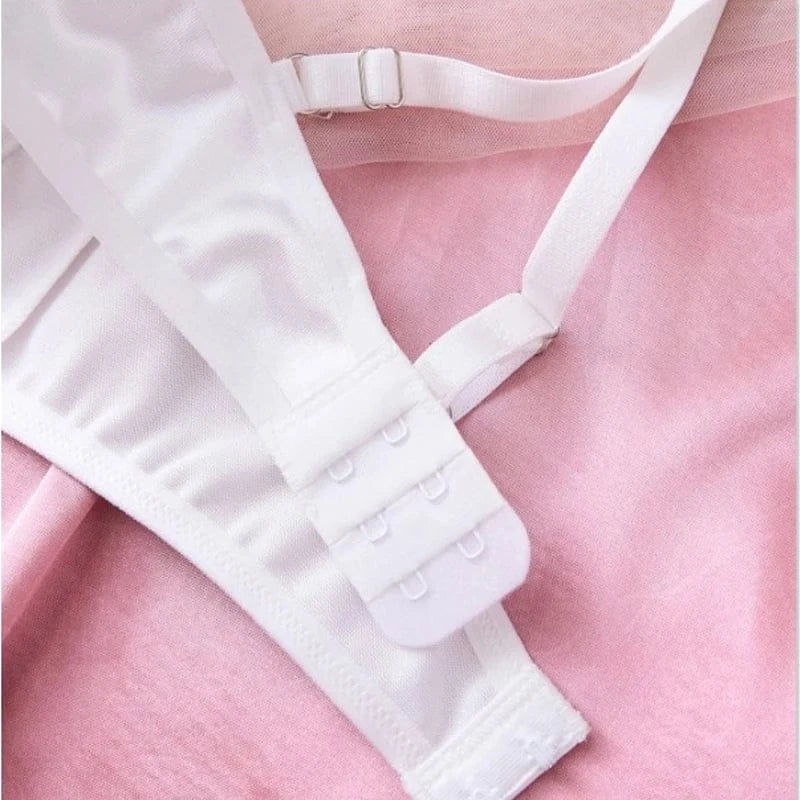 Product Page: Toucheart Embroidery Lace Push-Up Bra Set | Sexy Transparent Thin Lingerie for Women with Erotic Briefs Kit