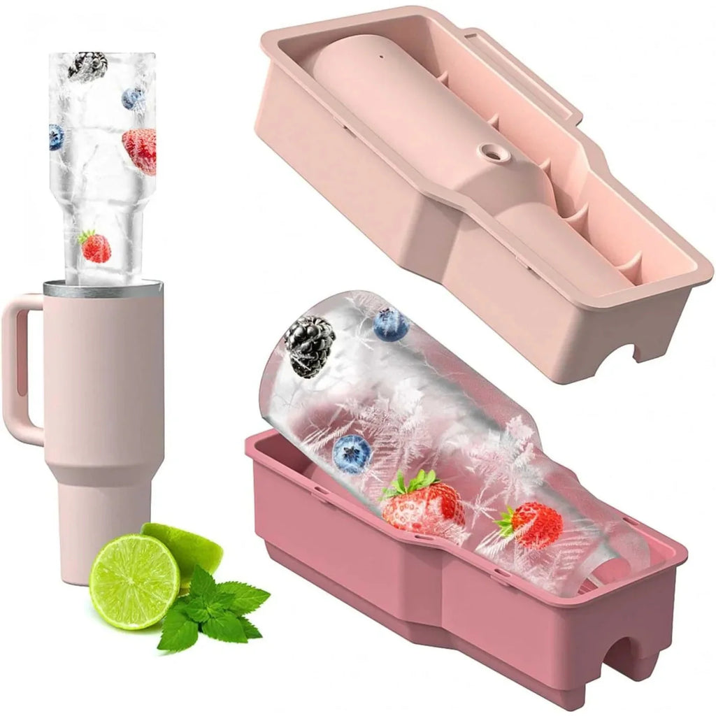 Reusable 40oz Stanley Ice Mold with Lid.