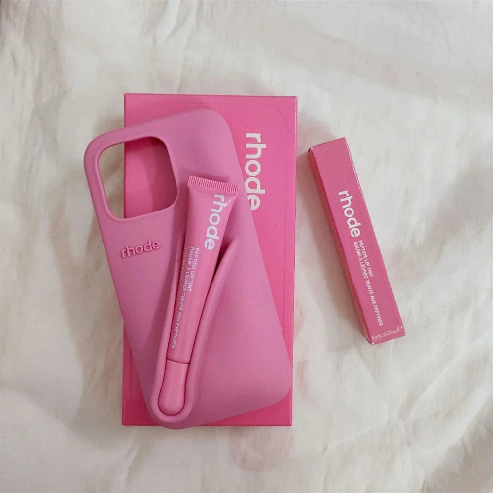 Rhode Lipstick Silicone DIY Phone Case For iPhone.