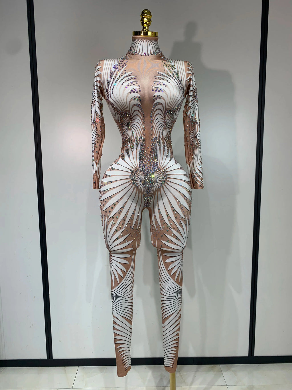 Sexy High Stretch Jumpsuit.