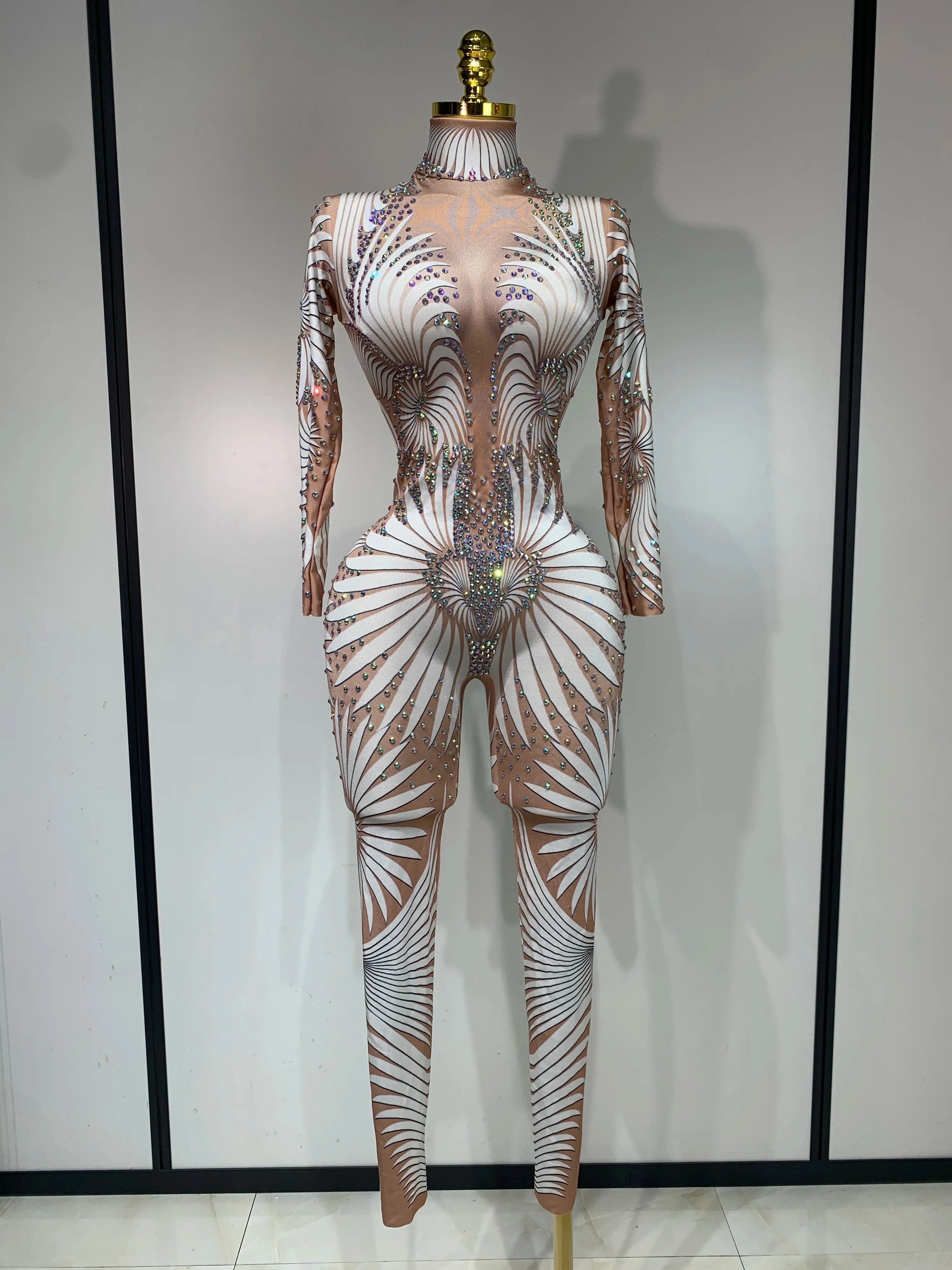 Sexy High Stretch Jumpsuit.