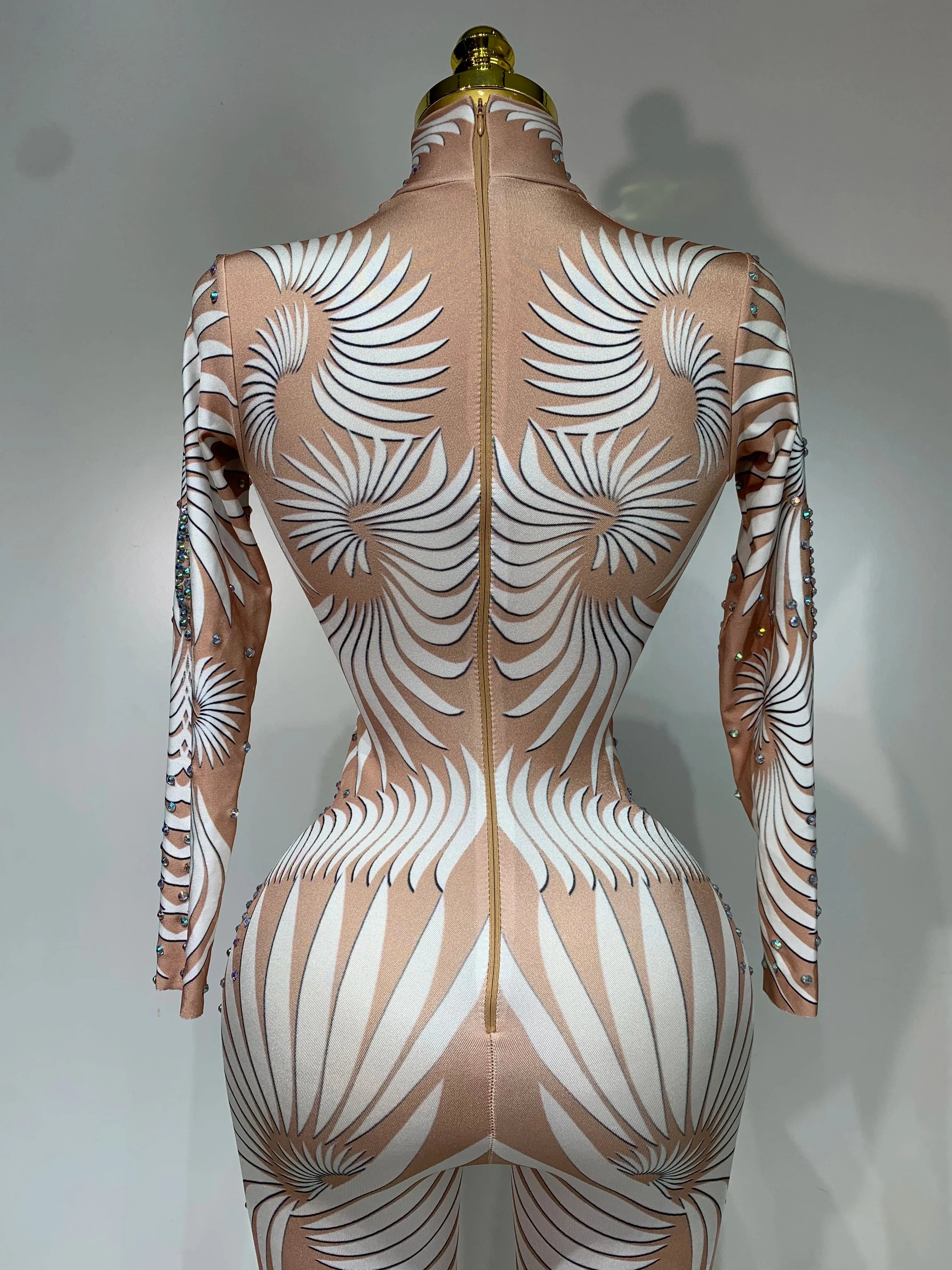 Sexy High Stretch Jumpsuit.