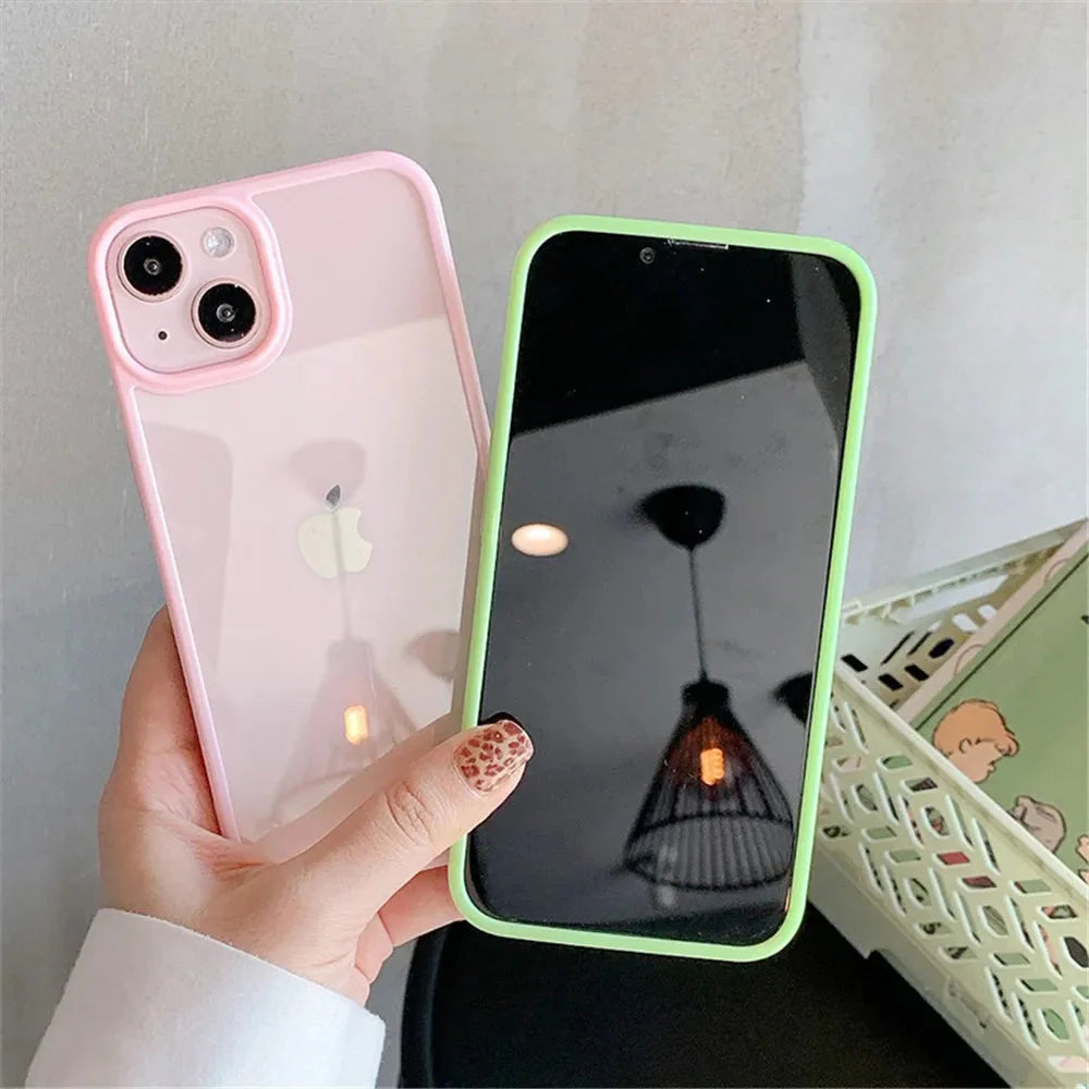 Shockproof Silicone Iphone case.