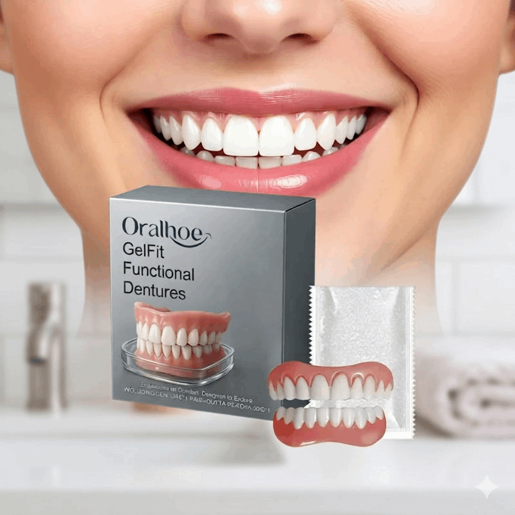 Silicone Dentures Full Set 2026 | Soft Temporary Teeth Tooth Loss Solution