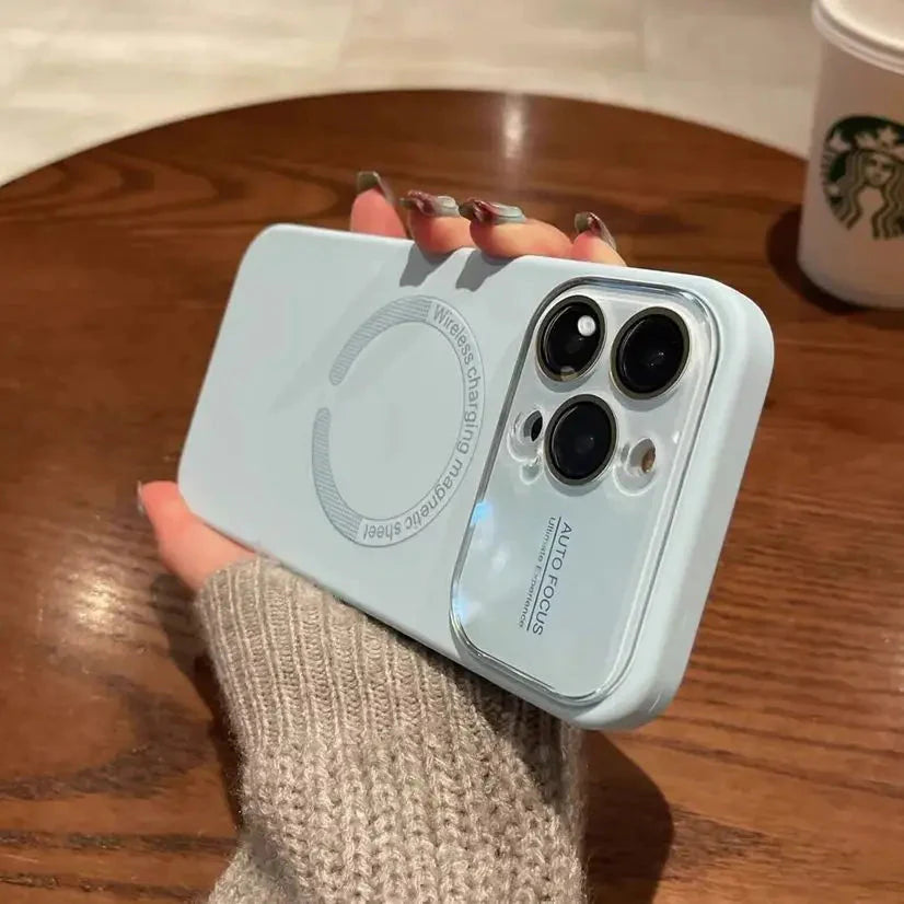 Silicone MagSafe Magnetic Phone Case.