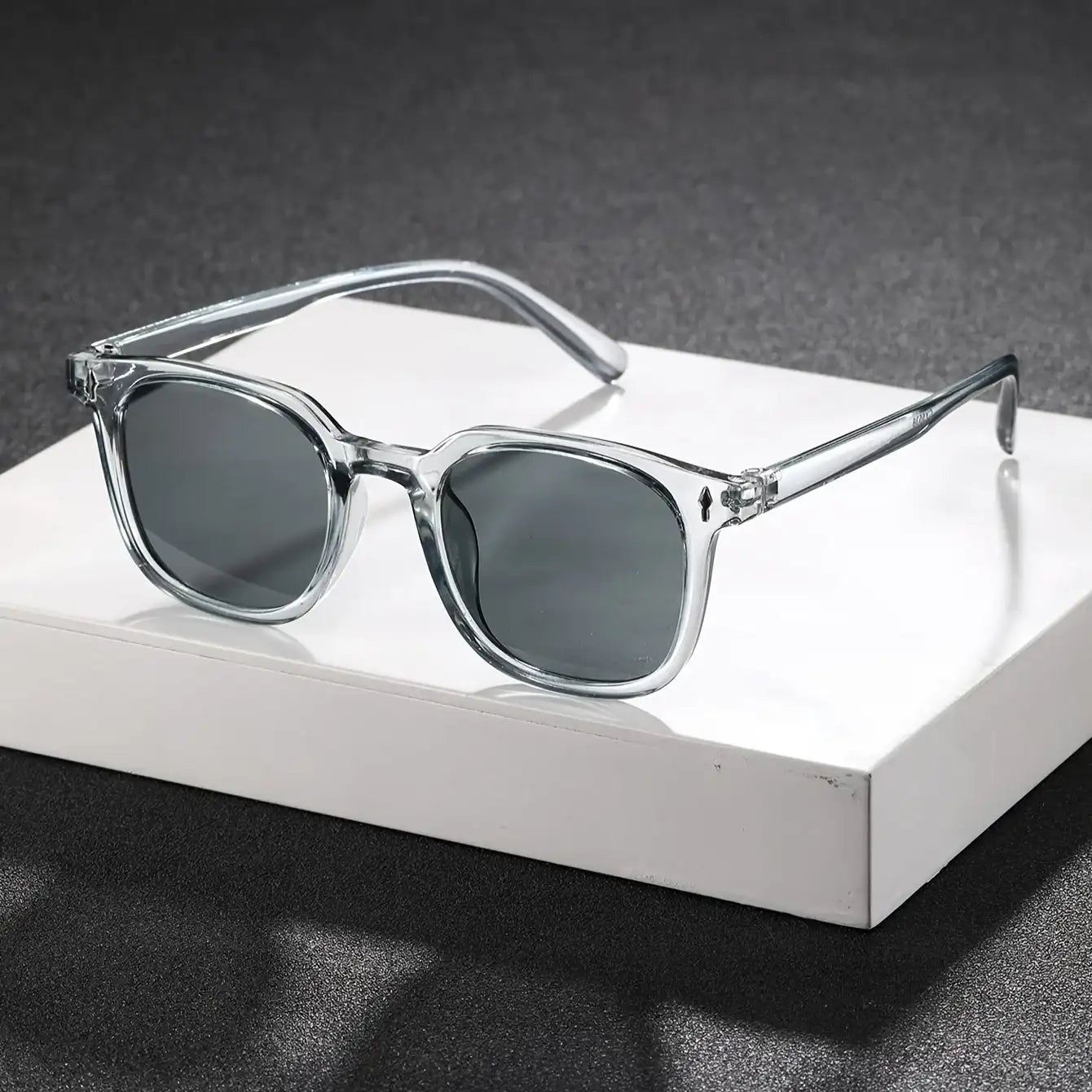 Square Transparent Shades