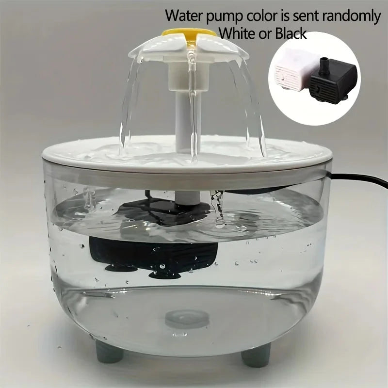 USB Electric Pet fountain drinking bowl.