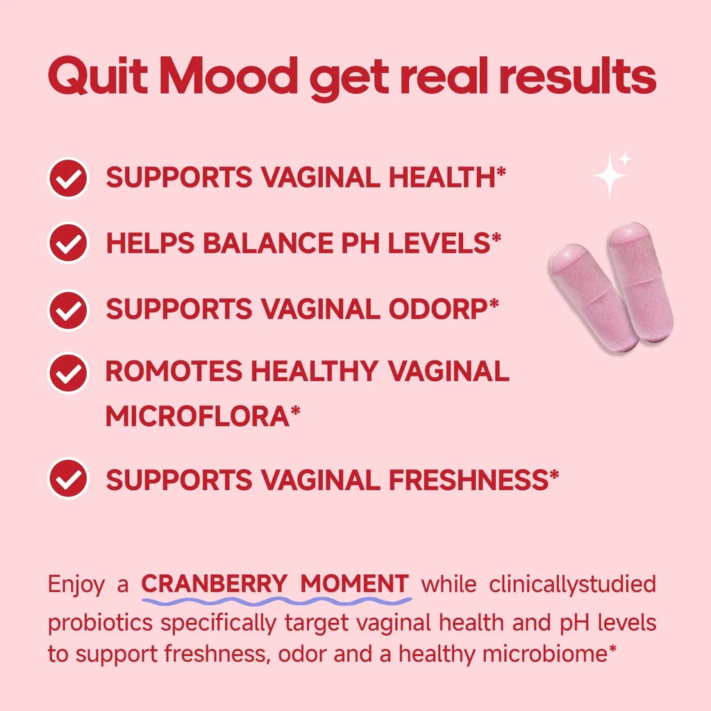 Vaginal Odor Control  - PH Balance, Yeast & Flora.-Probiotics for Women
