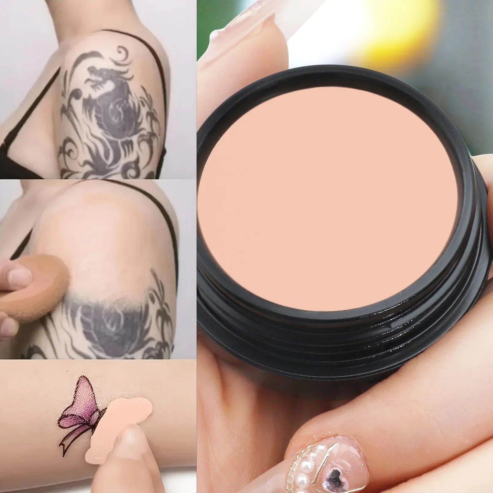 Waterproof Concealer for Tattoos and Scars