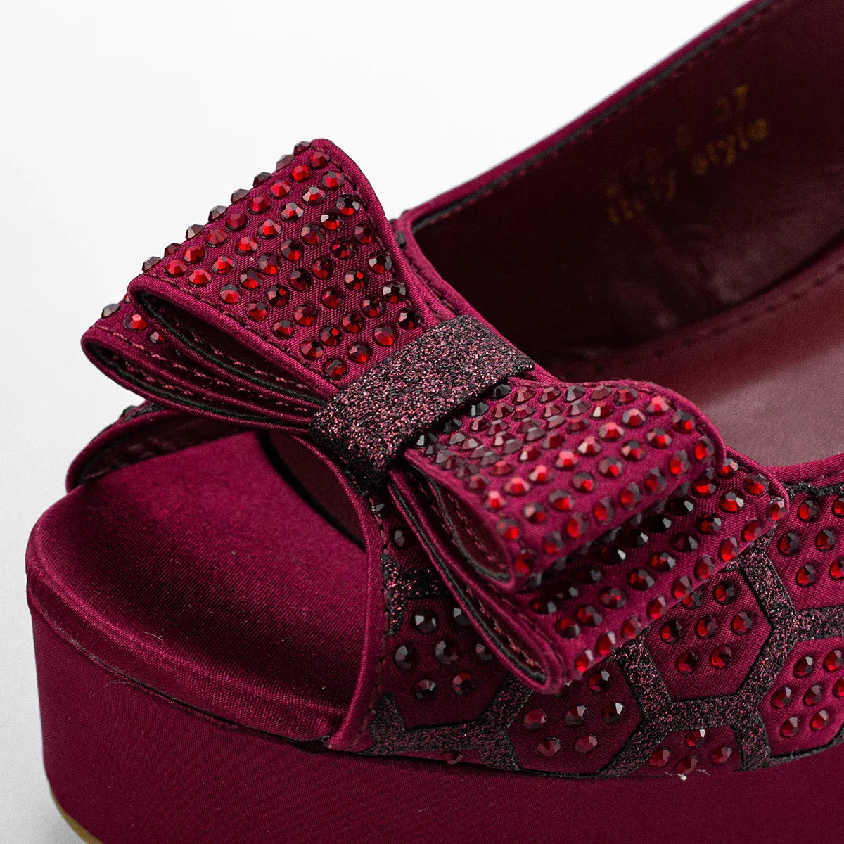 Wine Wedding High Heels Party Shoes