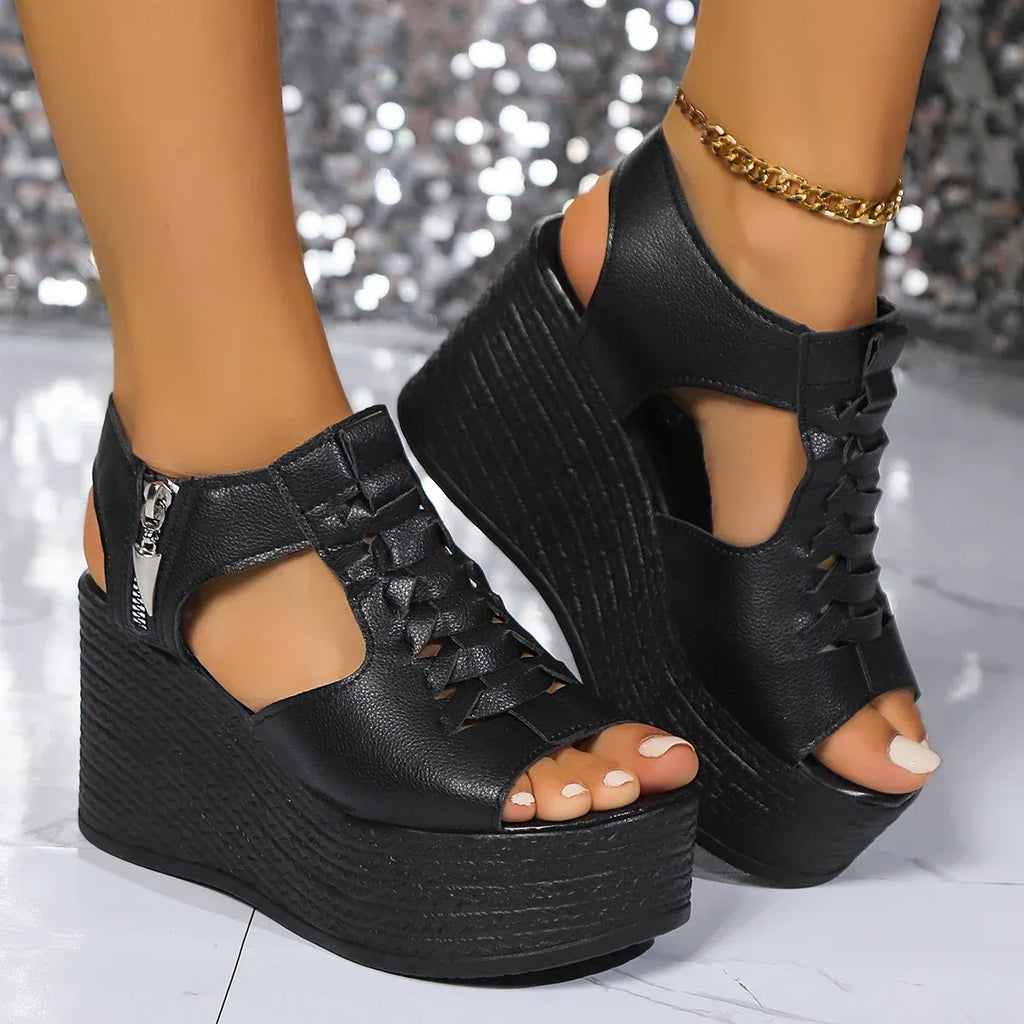 Women’s Summer Wedges Sandals – Sexy Peep Toe Platform Heels