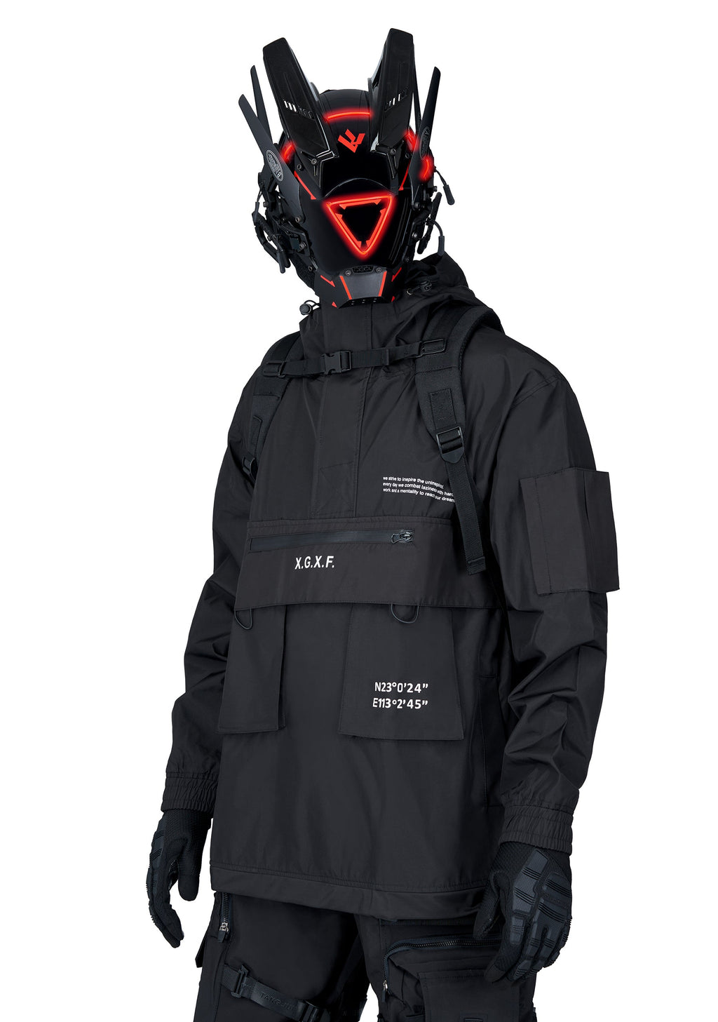 LB9053 Techwear Combat Jacket