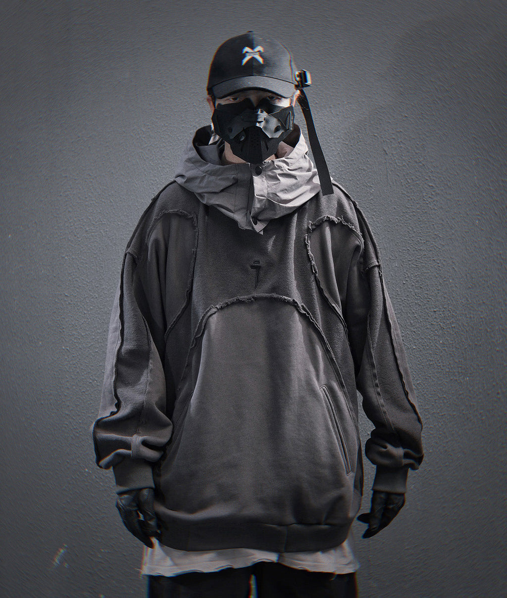 HiH56 Grey NX Hoodie