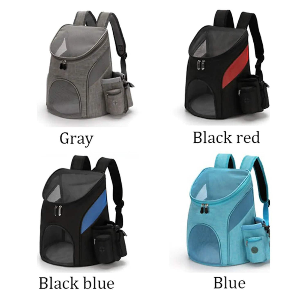 Dog Cat Pets Carrier Bag Travel Backpack