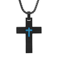 Men's IP Stainless Steel Cross Pendant