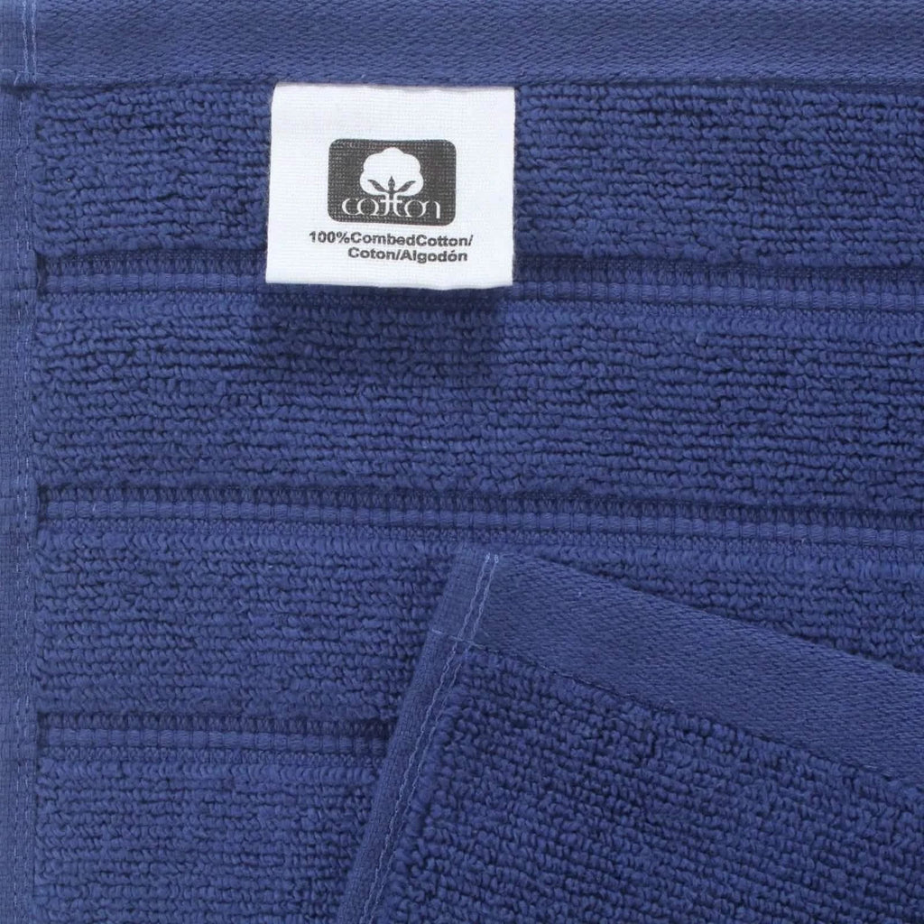 12-Piece Set: Bibb Home Zero Twist Egyptian Cotton Towel Set