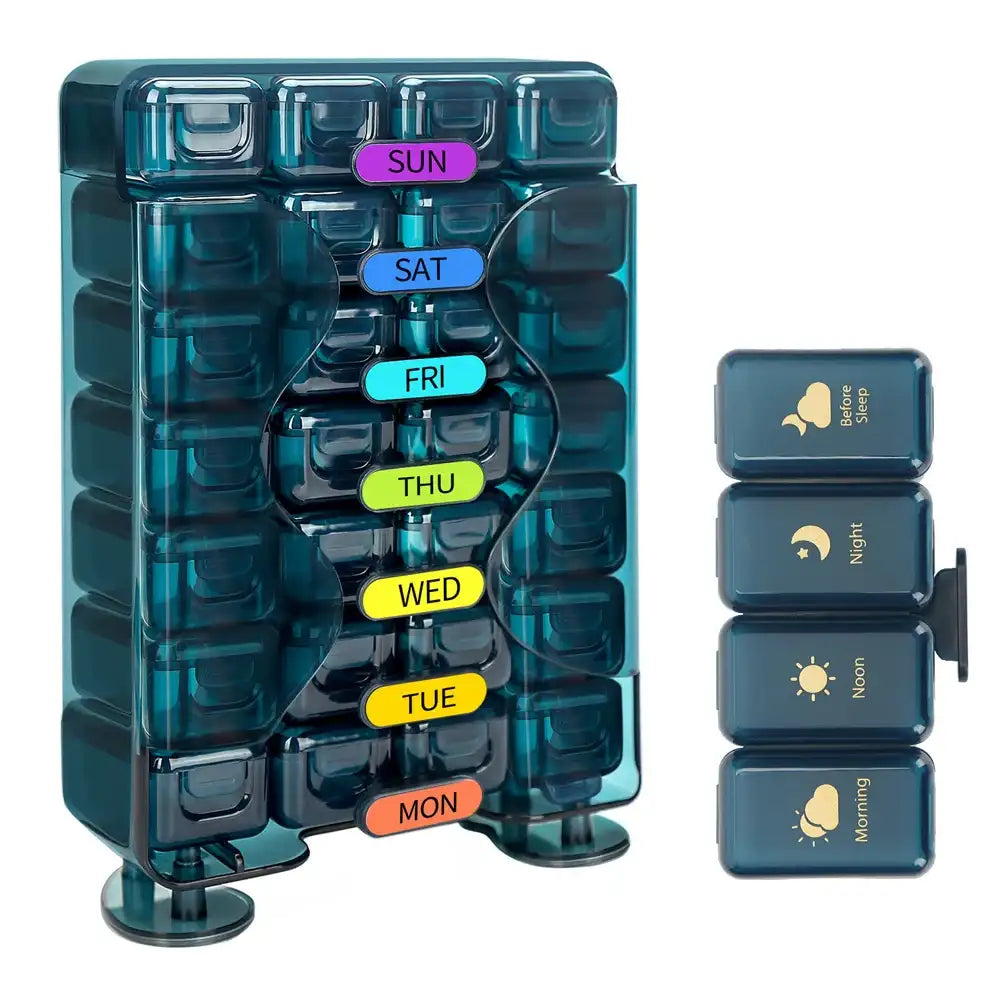 Weekly-4-times-day-pill-organizer-drawer-travel